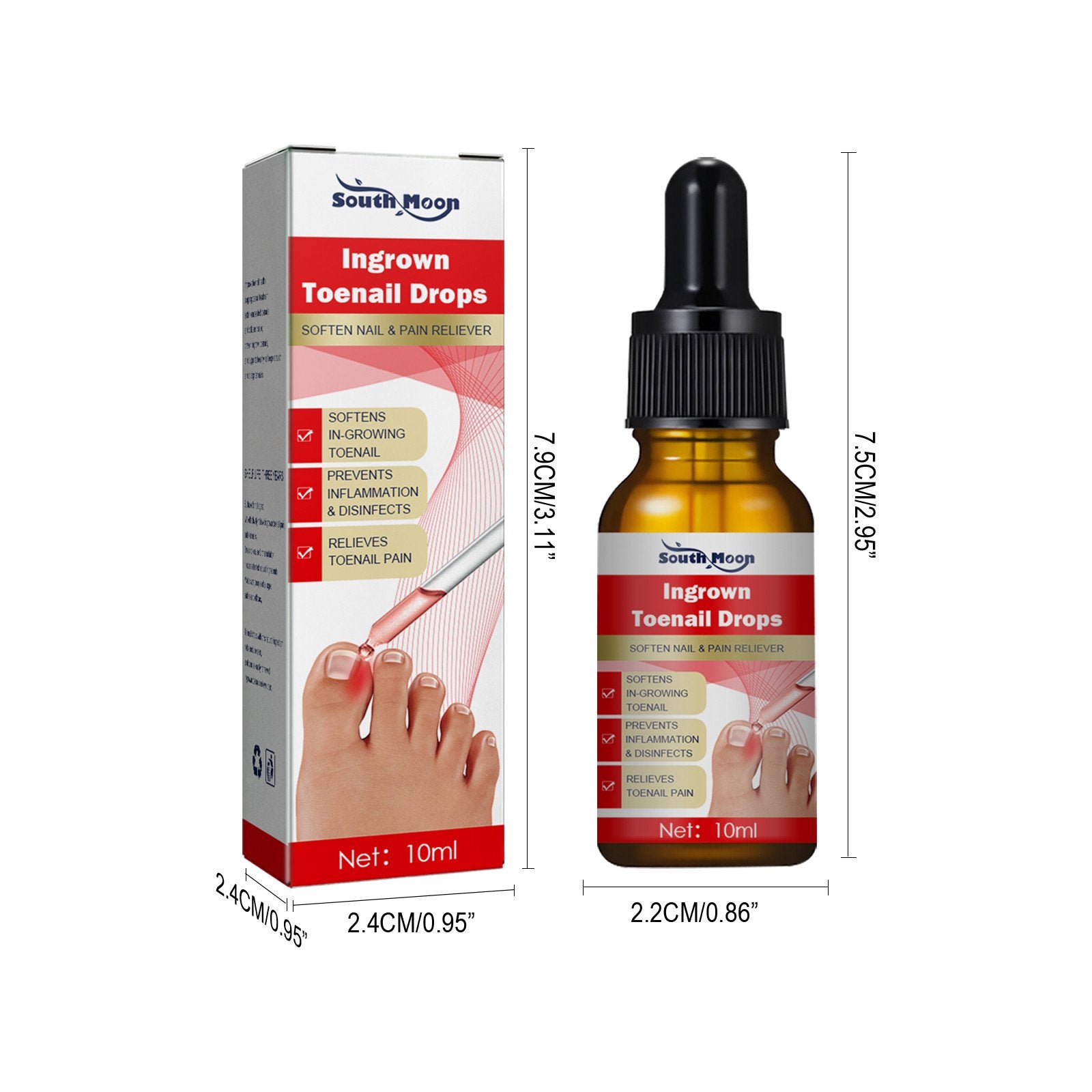 NailDrops® | 87% Experienced Relief From Ingrown Toenail Pain in Just 7 Days