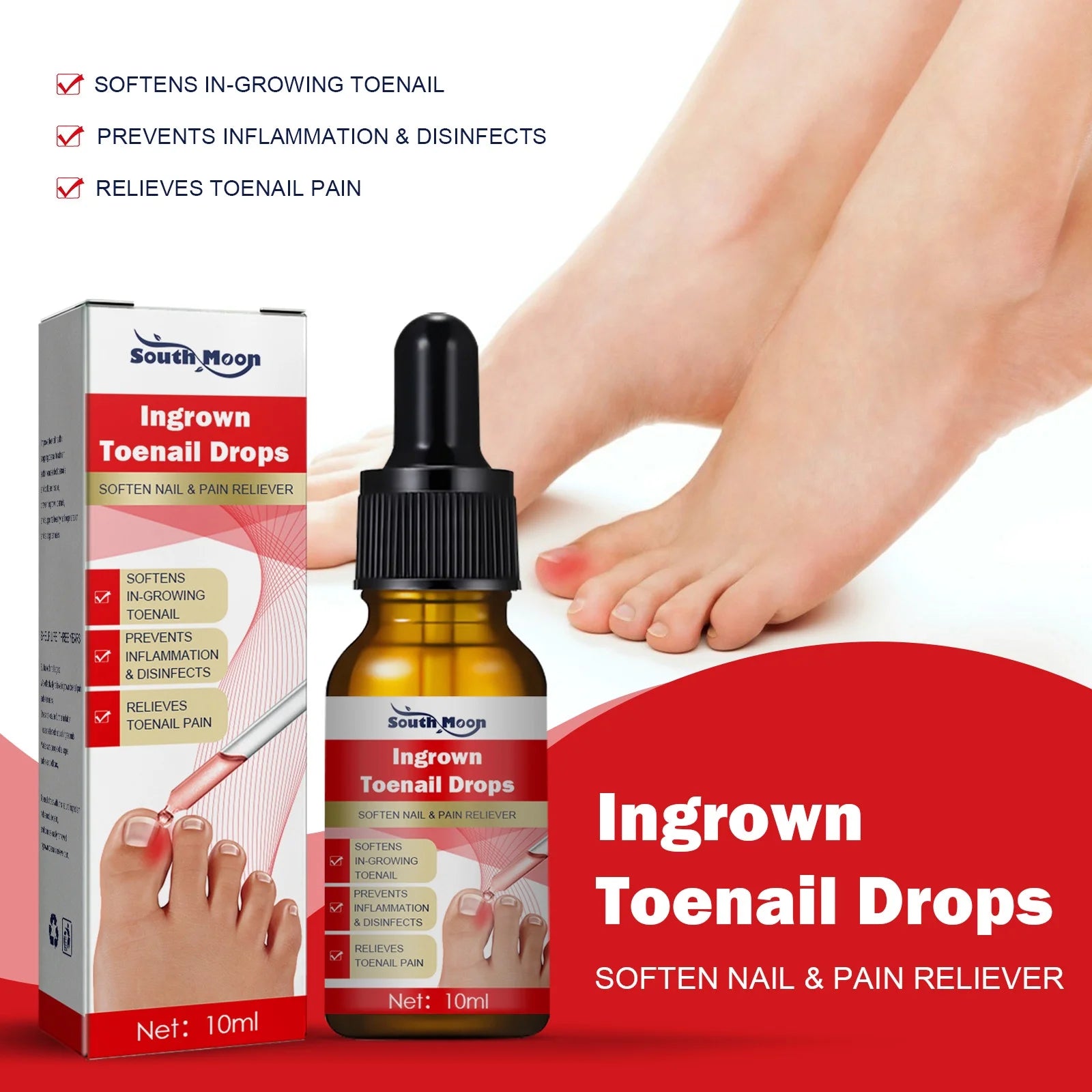 NailDrops® | 87% Experienced Relief From Ingrown Toenail Pain in Just 7 Days