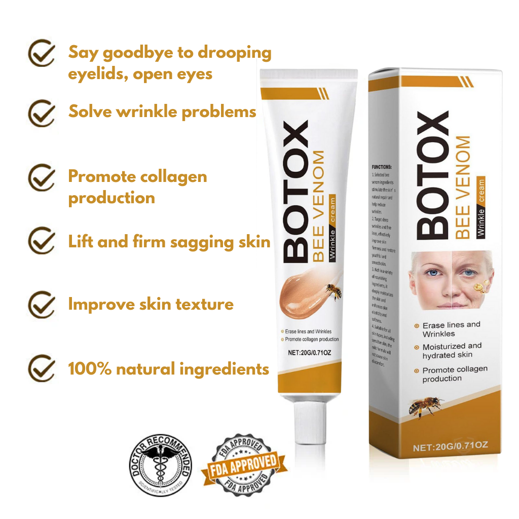 Botox Wrinkle Removal Cream | Look 10 Years Younger in 2 Days