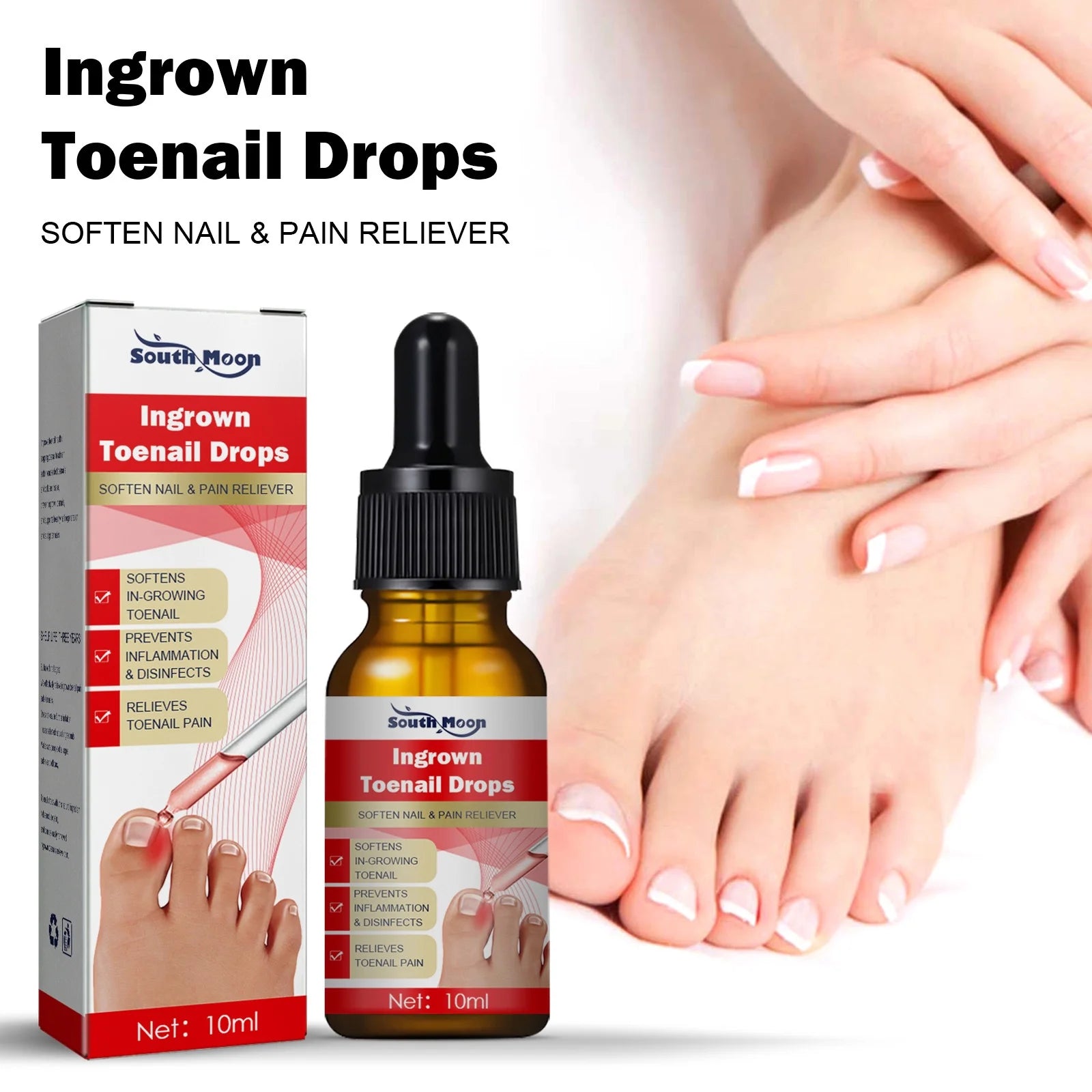 NailDrops® | 87% Experienced Relief From Ingrown Toenail Pain in Just 7 Days