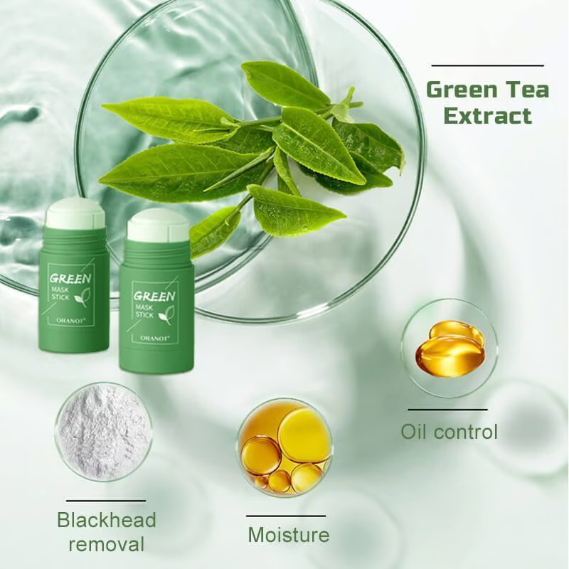 Deep Cleanse Green Tea plant cleaning paste