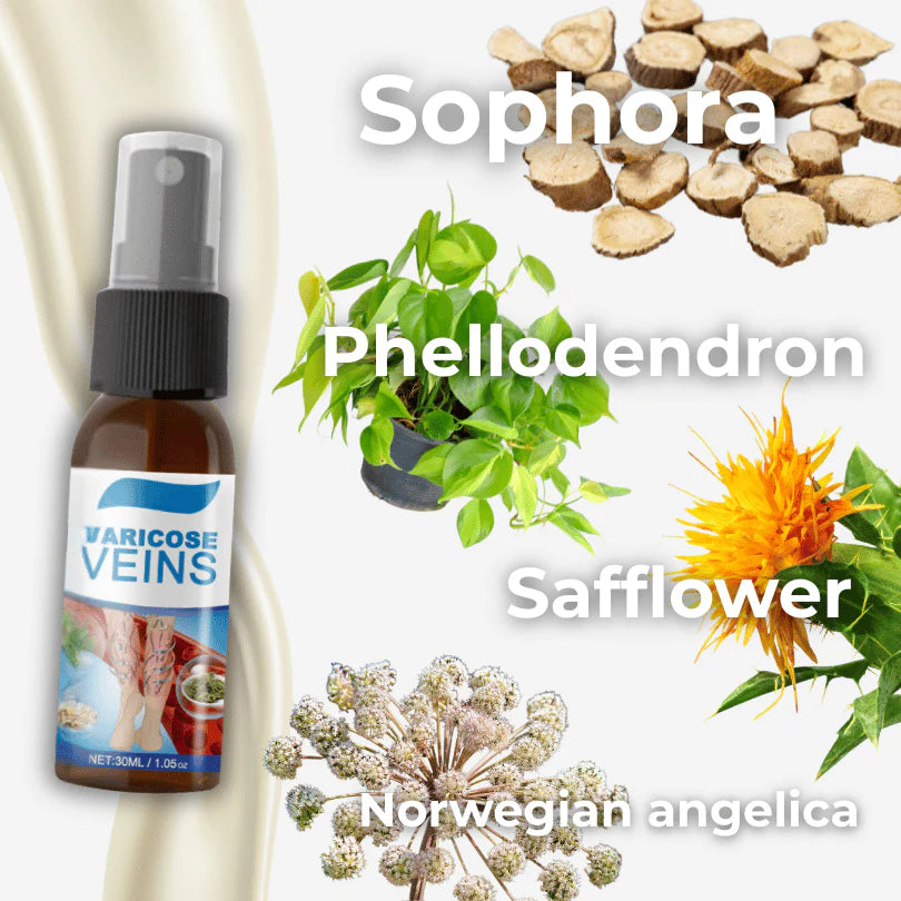 Natural Varicose Vein Spray – Feel Confident Again in Just 1 Week