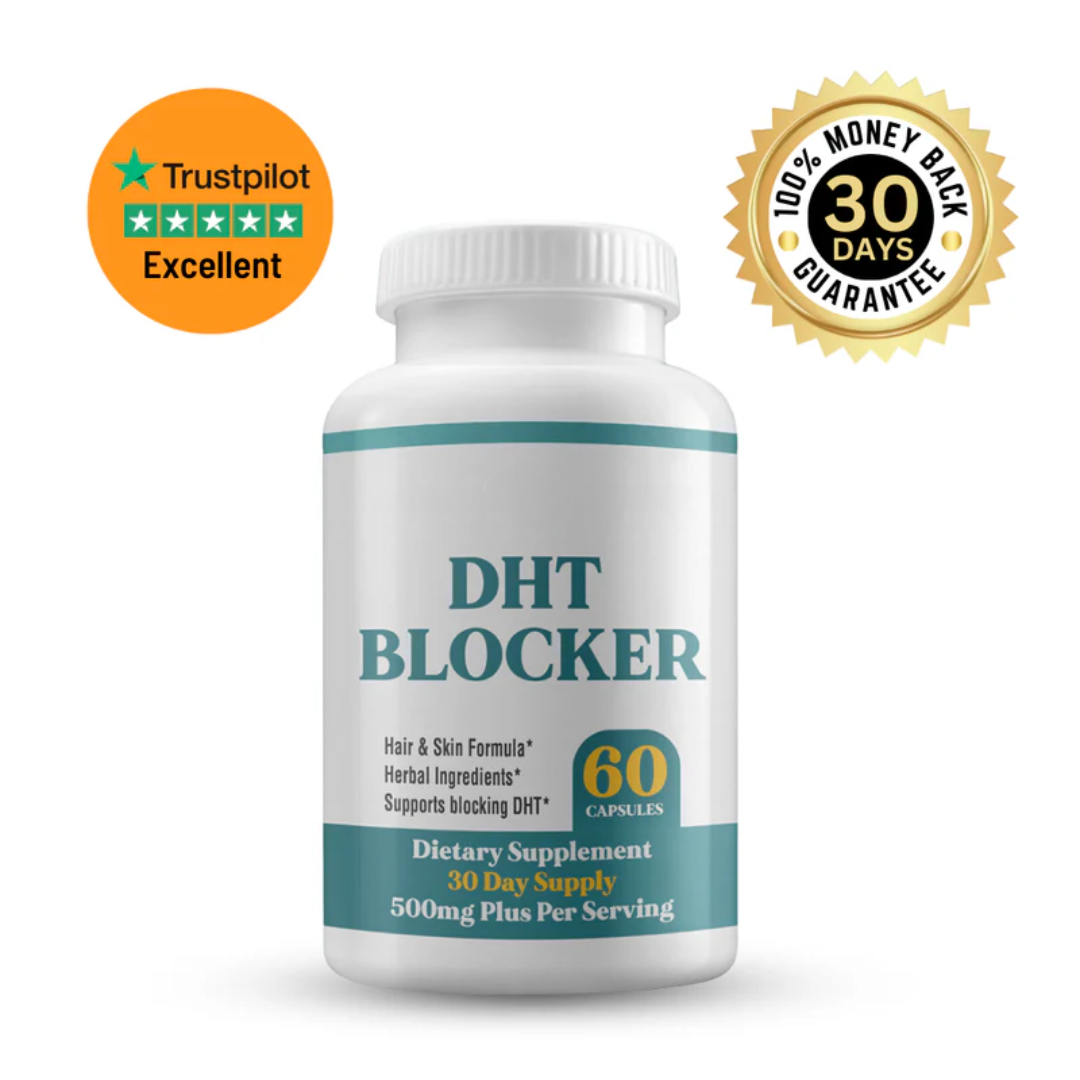 DHT Blocker – Natural Formula for Thicker Hair, Clearer Skin & Stronger Immunity