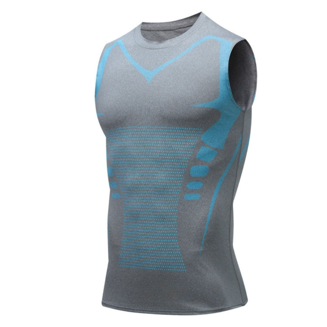 Energy-Boosting Compression Vest | Enhance Strength, Improve Posture & Instantly Slim Look