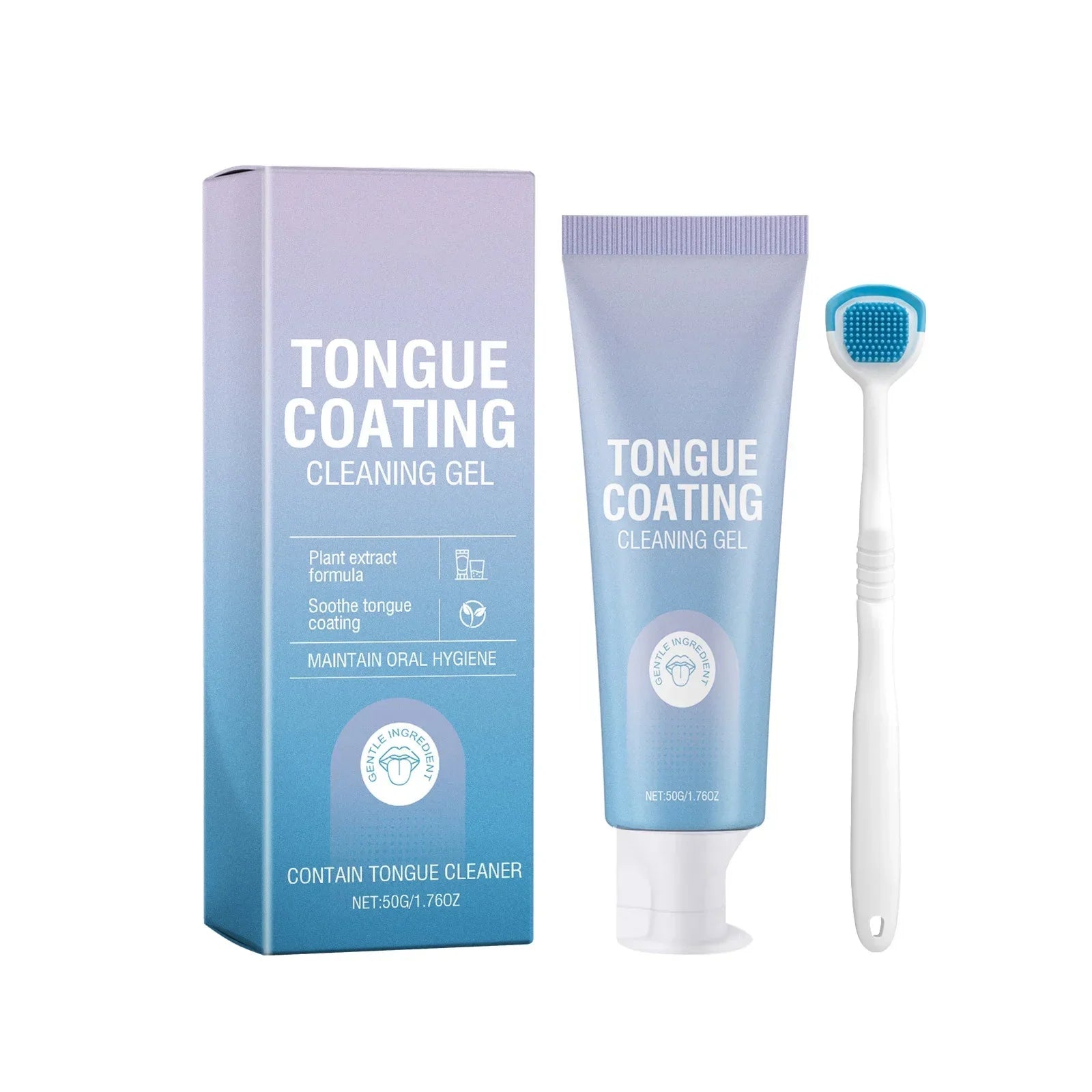 Tongue Coating Cleaning Gel | Eliminate 97% of Bad Breath in Just 60 Seconds – Enjoy Lasting Freshness for Hours