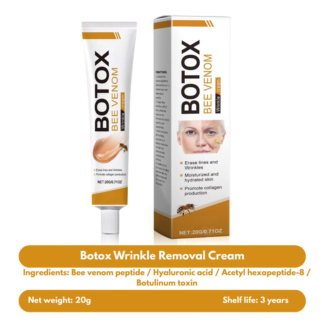 Botox Wrinkle Removal Cream – Look 10 Years Younger in Just Weeks!