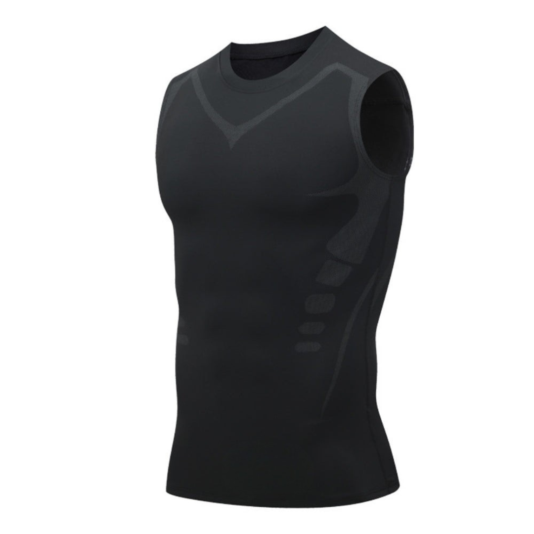 Energy-Boosting Compression Vest | Enhance Strength, Improve Posture & Instantly Slim Look