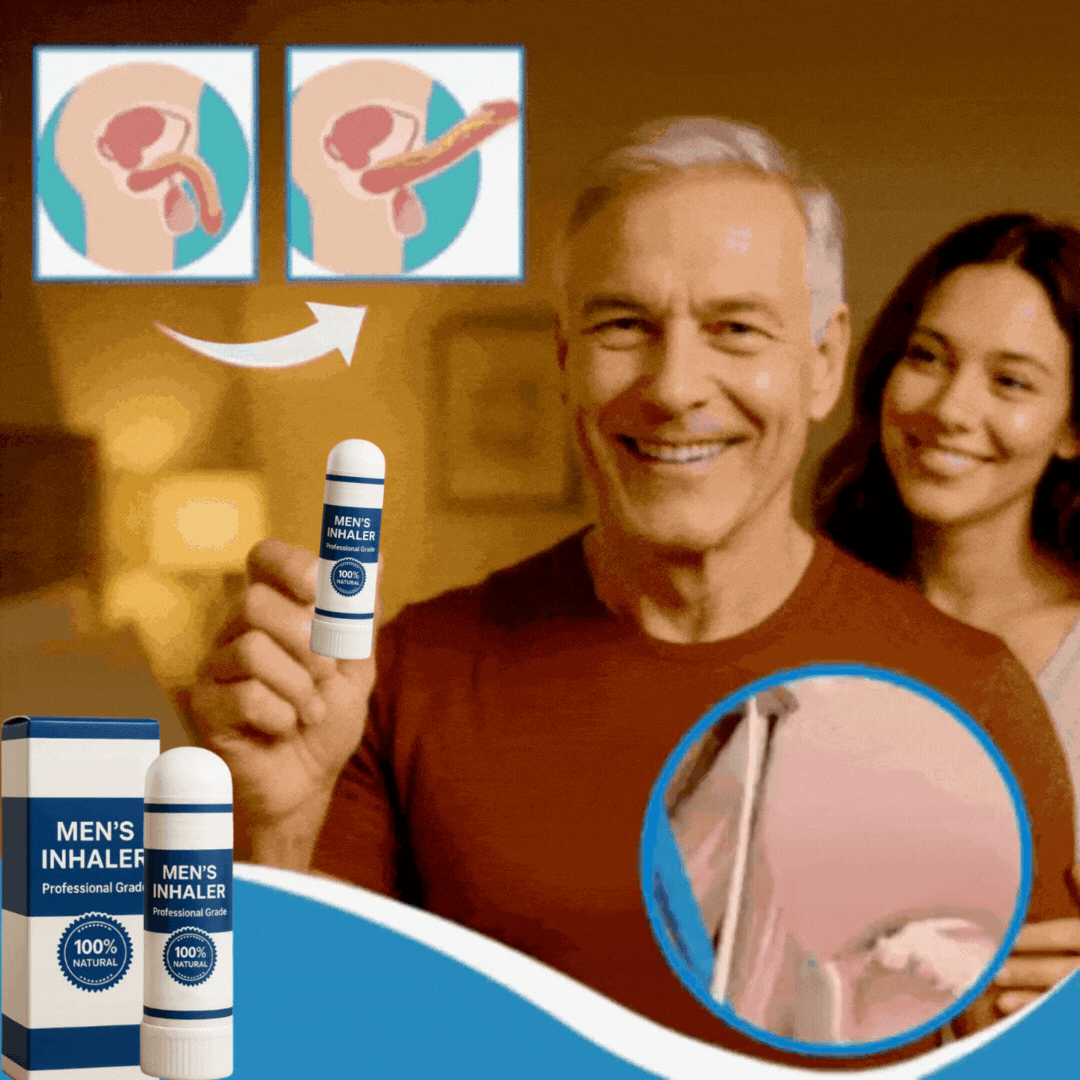 Roll-on Inhaler for Men | Boost Performance & Confidence in 5 Minutes — No Pills Needed