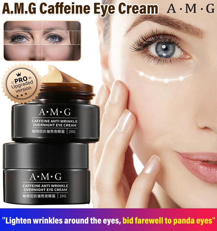 New A. M. G Caffeine Anti-Wrinkle Stay-Up Late Eye Cream